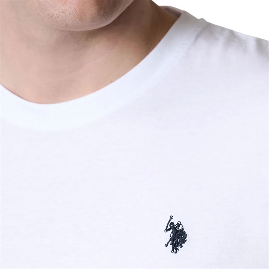 Mick t-shirt a maniche corte in cotone con logo da uomo U.S. Polo Assn | US41154004100